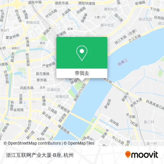 浙江互联网产业大厦-B座地图
