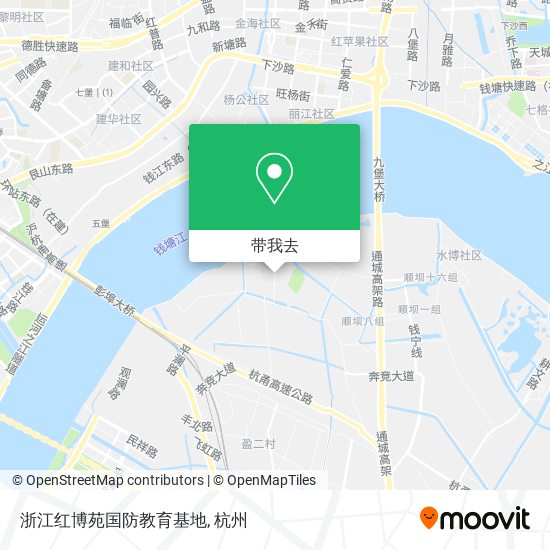 浙江红博苑国防教育基地地图