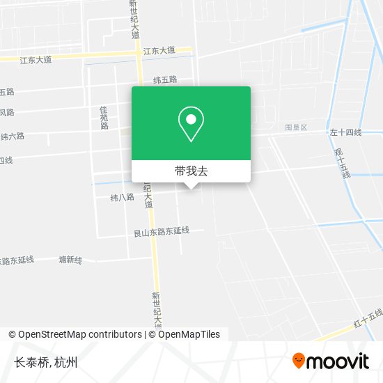 长泰桥地图
