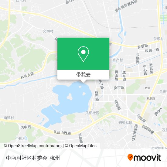 中南村社区村委会地图