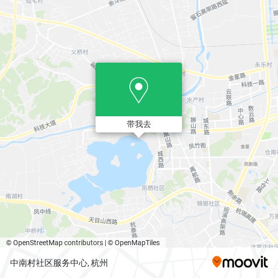 中南村社区服务中心地图
