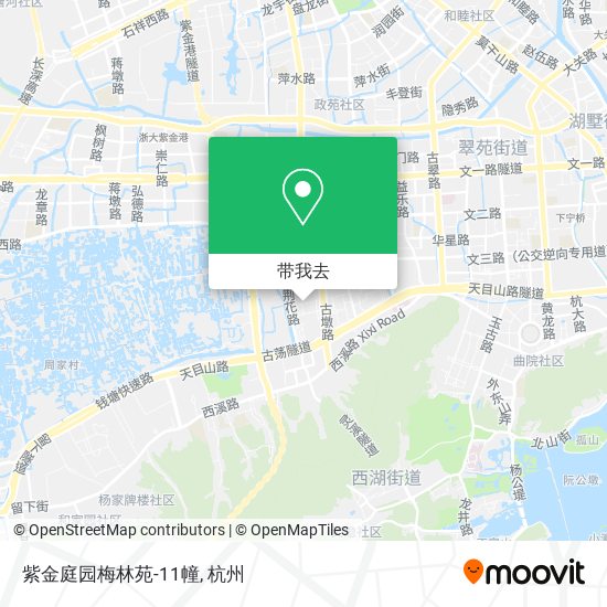 紫金庭园梅林苑-11幢地图