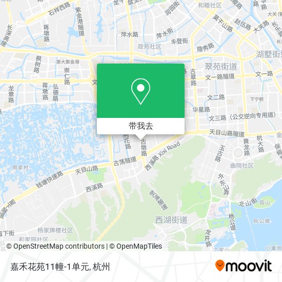 嘉禾花苑11幢-1单元地图