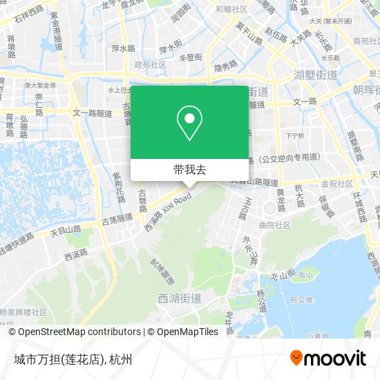 城市万担(莲花店)地图