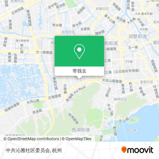 中共沁雅社区委员会地图
