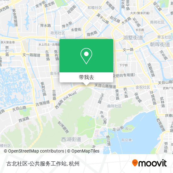 古北社区-公共服务工作站地图