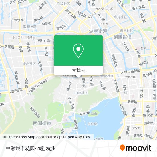 中融城市花园-2幢地图