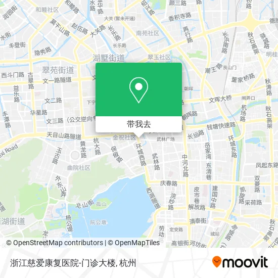 浙江慈爱康复医院-门诊大楼地图