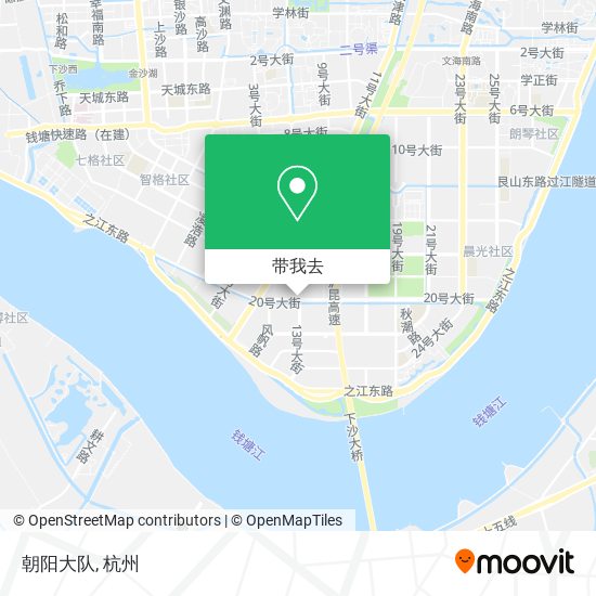 朝阳大队地图