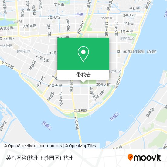 菜鸟网络(杭州下沙园区)地图