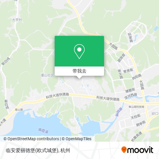 临安爱丽徳堡(欧式城堡)地图