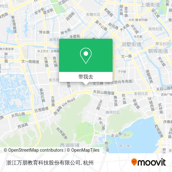 浙江万朋教育科技股份有限公司地图