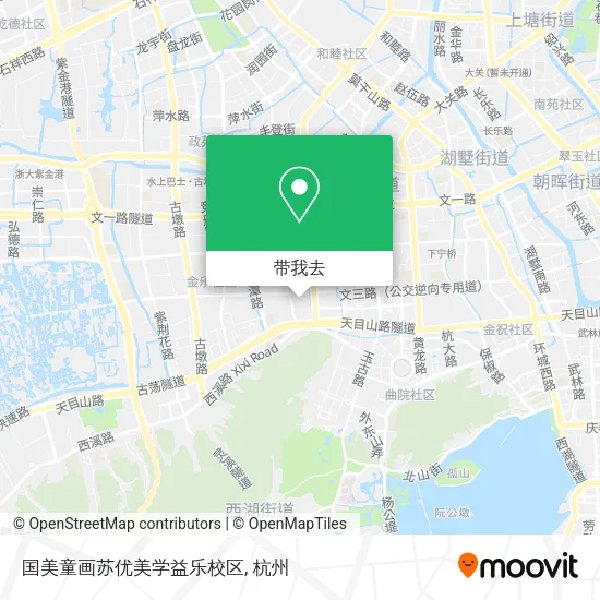 国美童画苏优美学益乐校区地图