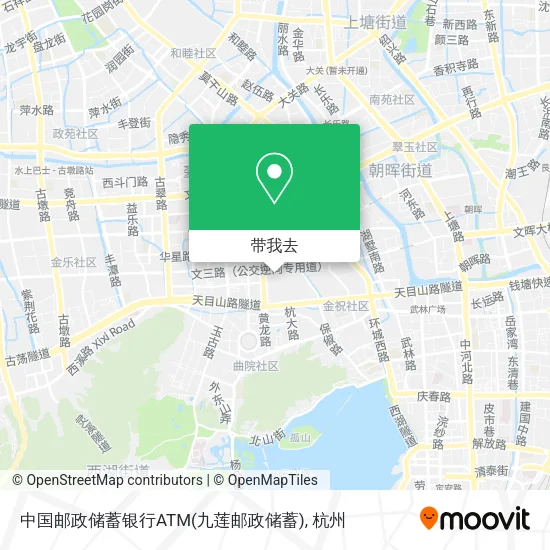 中国邮政储蓄银行ATM(九莲邮政储蓄)地图
