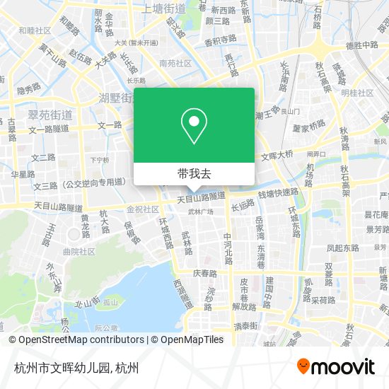 杭州市文晖幼儿园地图