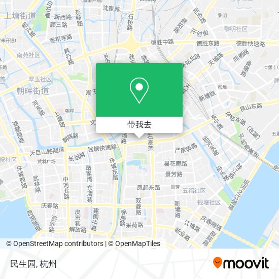 民生园地图