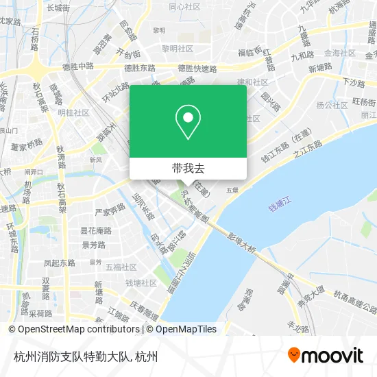 杭州消防支队特勤大队地图