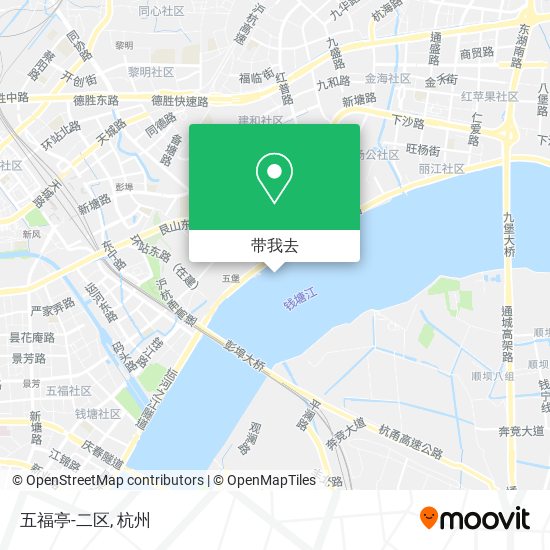 五福亭-二区地图
