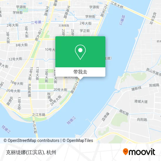克丽缇娜(江滨店)地图