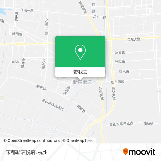 宋都新宸悦府地图