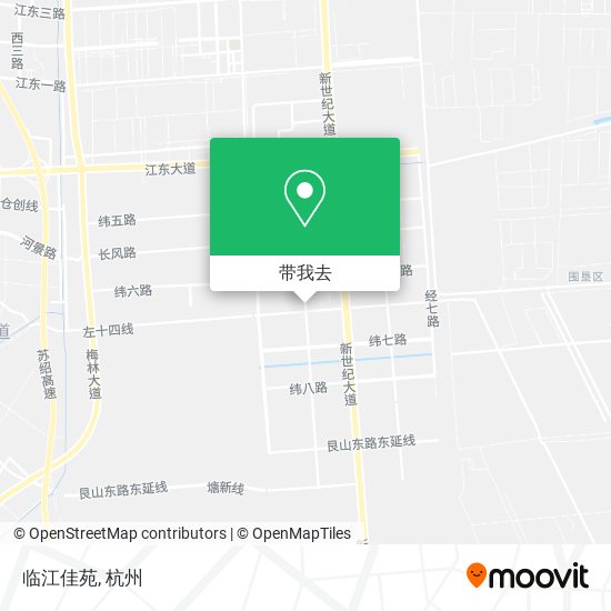 临江佳苑地图