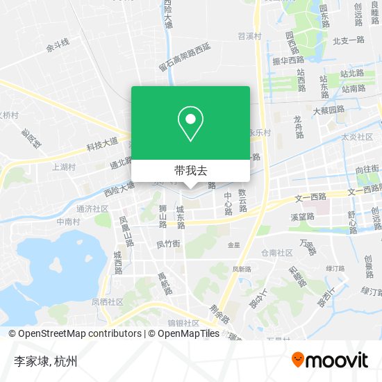 李家埭地图