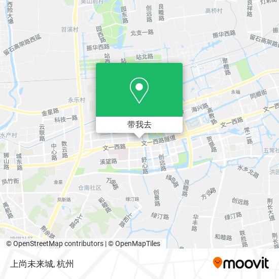 上尚未来城地图