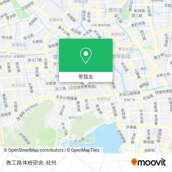 教工路体校宿舍地图