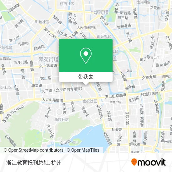 浙江教育报刊总社地图