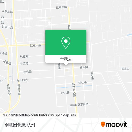 创慧园食府地图