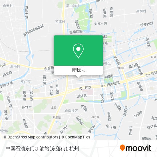 中国石油东门加油站(东莲街)地图
