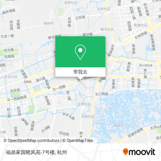 福鼎家园晓风苑-7号楼地图