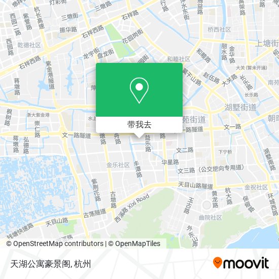 天湖公寓豪景阁地图