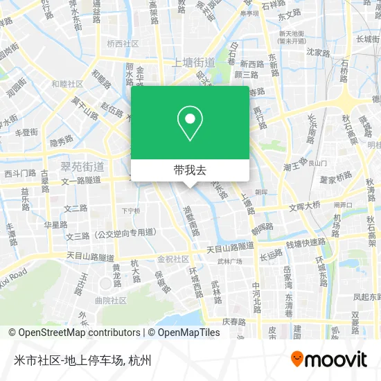 米市社区-地上停车场地图