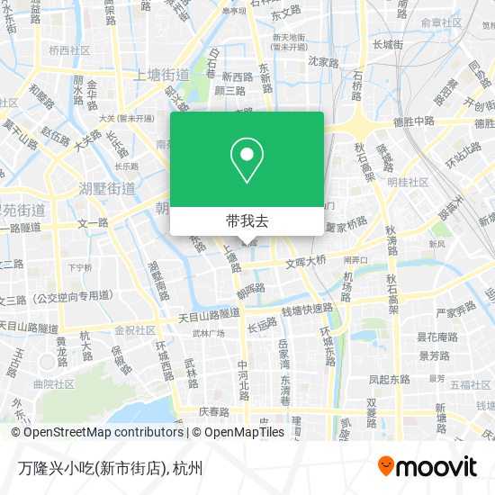 万隆兴小吃(新市街店)地图