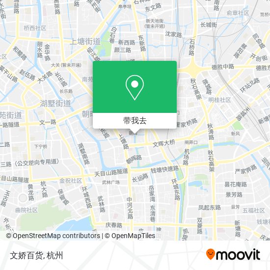 文娇百货地图