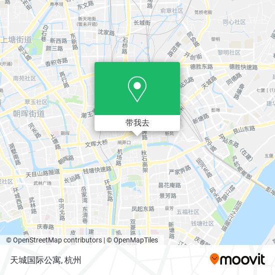 天城国际公寓地图
