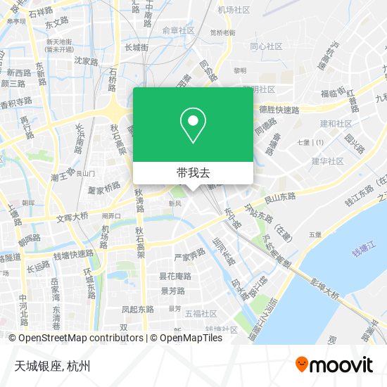 天城银座地图