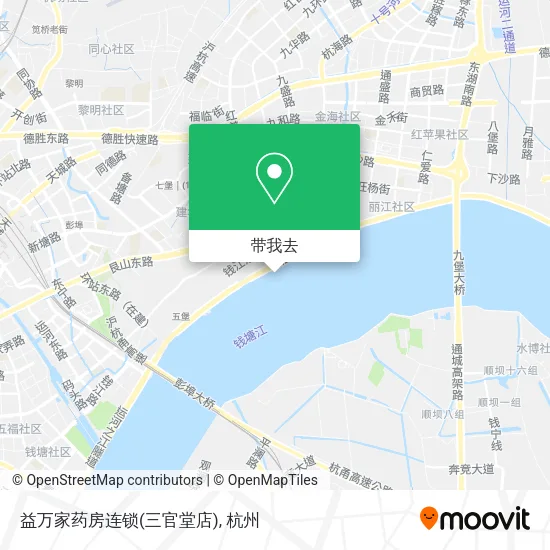 益万家药房连锁(三官堂店)地图