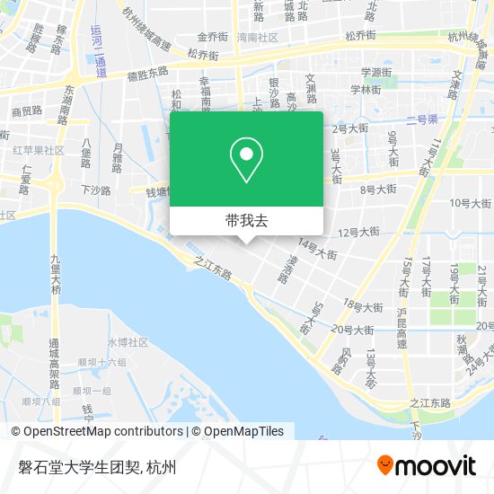 磐石堂大学生团契地图