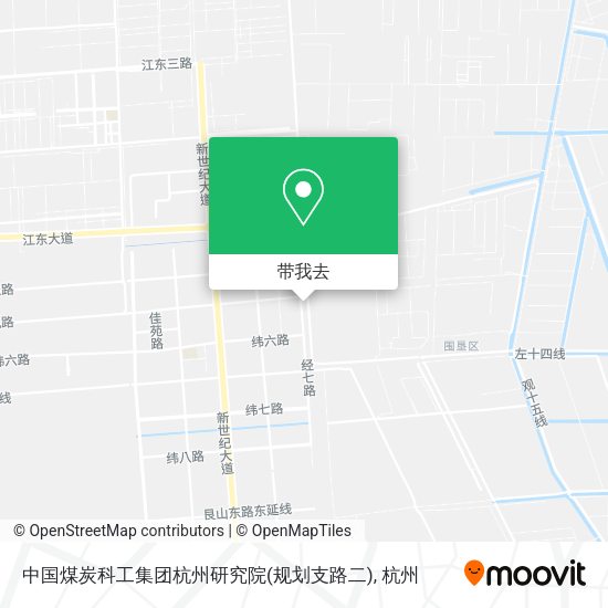 中国煤炭科工集团杭州研究院(规划支路二)地图