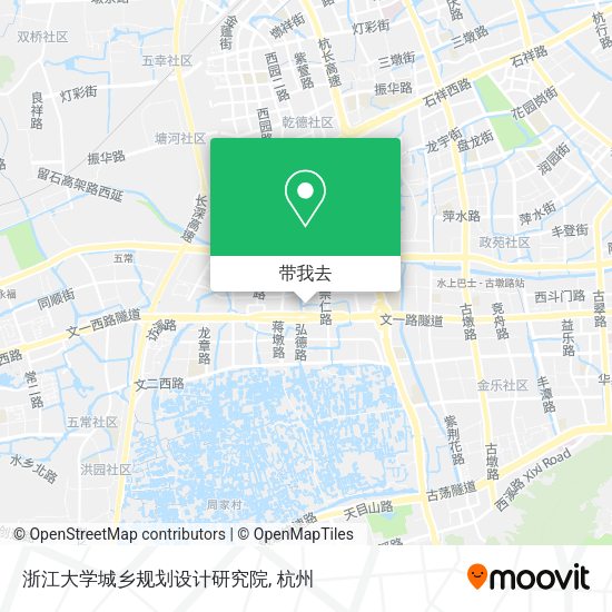 浙江大学城乡规划设计研究院地图