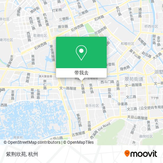 紫荆欣苑地图