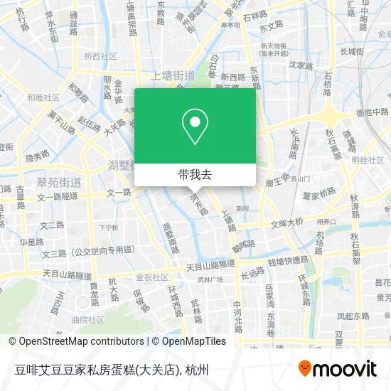豆啡艾豆豆家私房蛋糕(大关店)地图