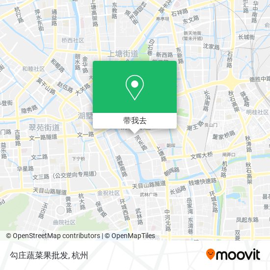 勾庄蔬菜果批发地图