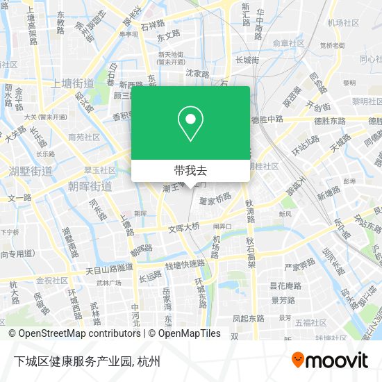 下城区健康服务产业园地图