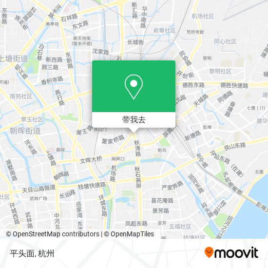 平头面地图