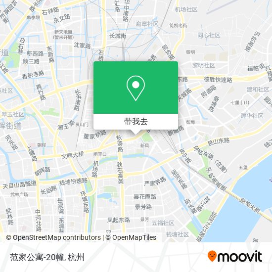 范家公寓-20幢地图