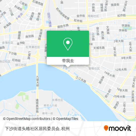 下沙街道头格社区居民委员会地图