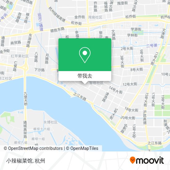 小辣椒菜馆地图